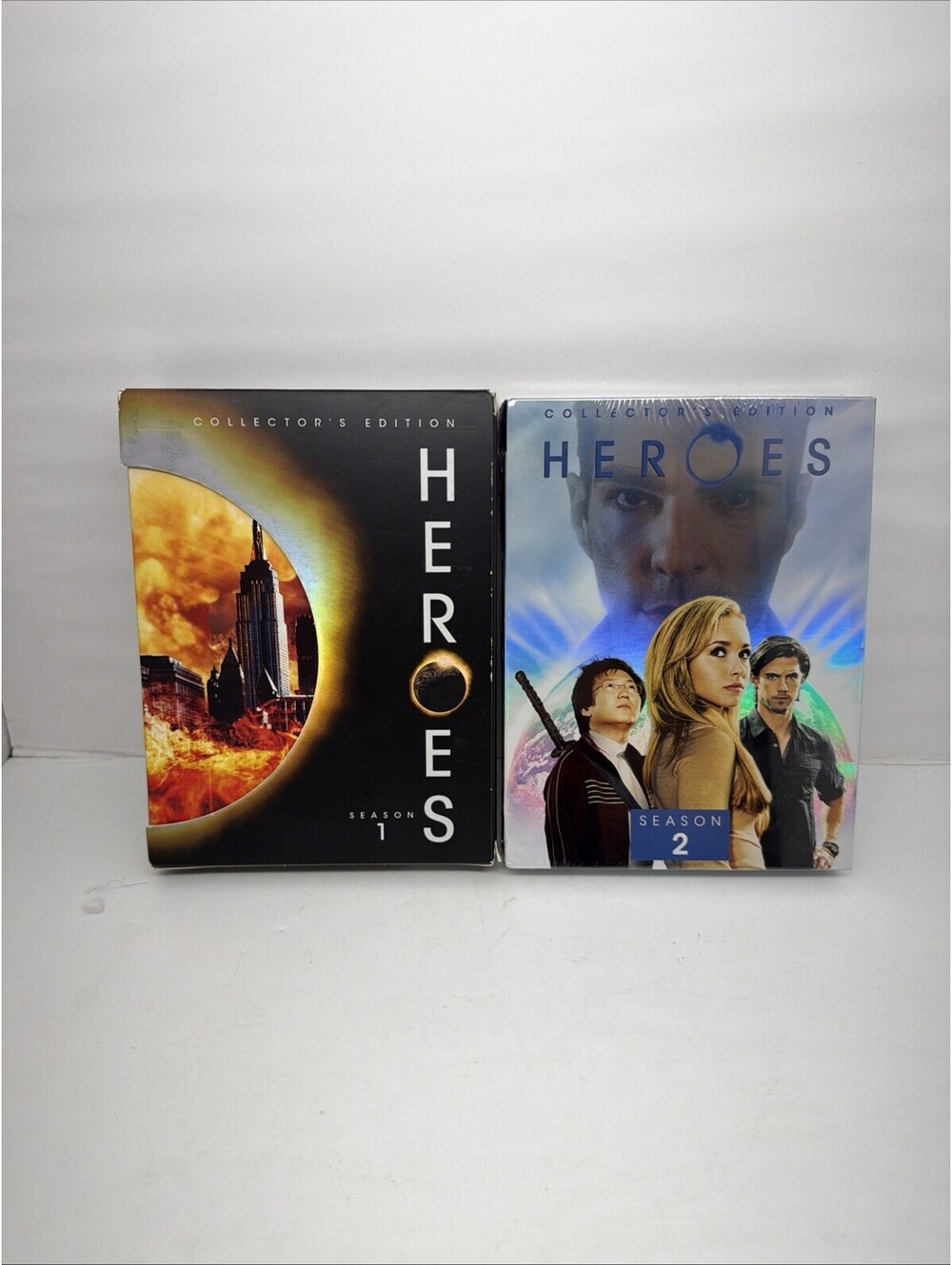 Heroes Seasons 1 & 2 DVD Collector’s Edition Lot Tv Television Show SEALED NEW